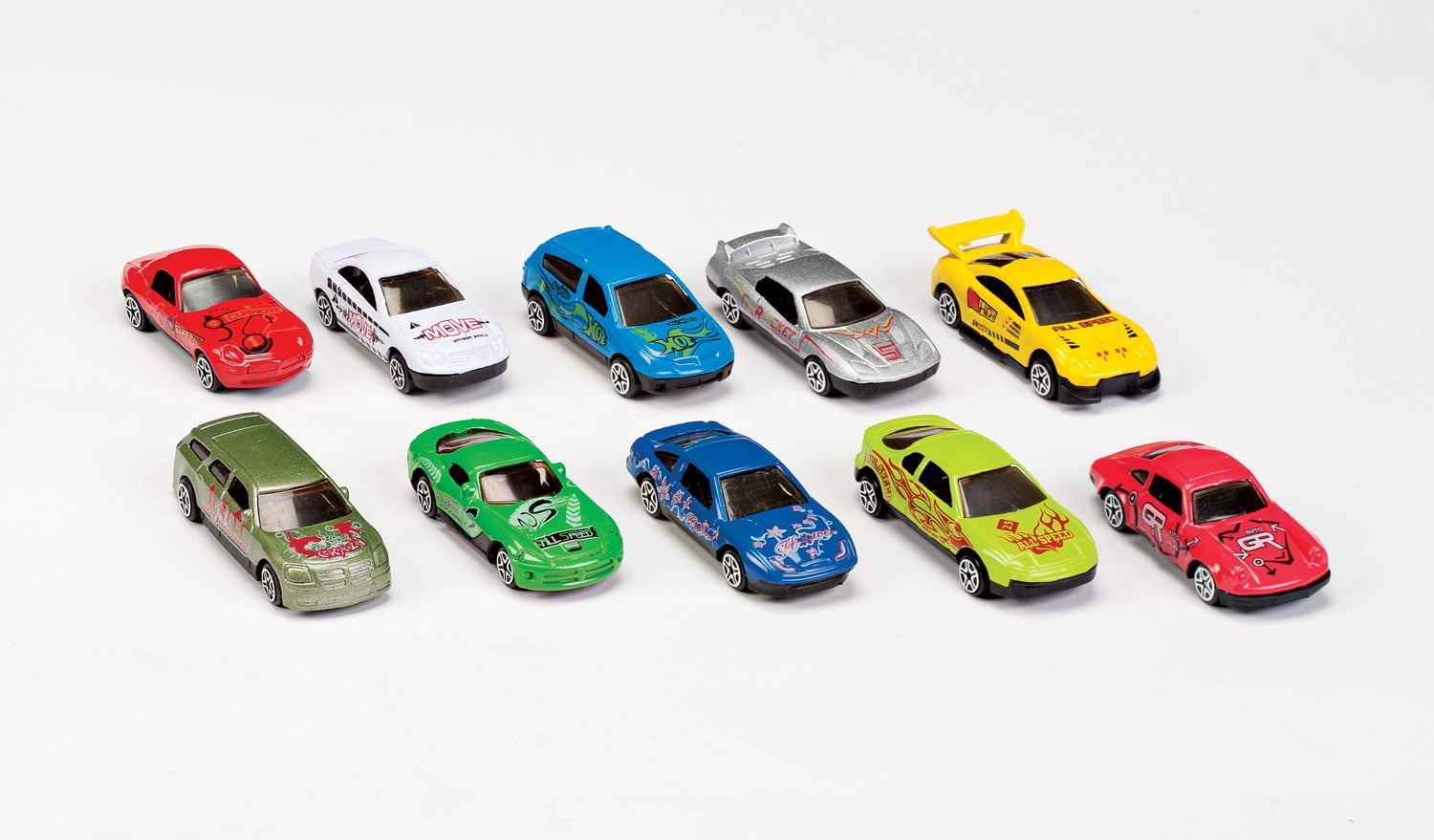 metal toy car set