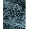 thumbnail image 4 of Unique Loom Infinity Shag Collection Area Rug - Jinko (10' x 13' 1" Rectangle Aegean Blue), 4 of 7