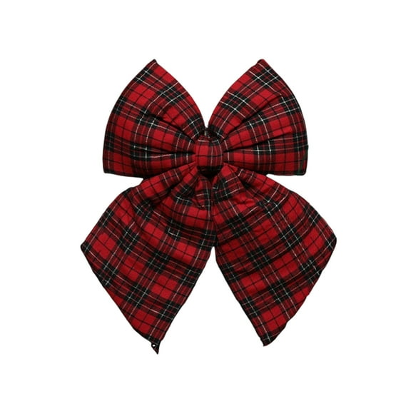 ChicYu Christmas Decorative Bow Ornaments Bowknot DIY Accessories Suitable for Christmas Tree Decoration Holiday Arrangement Gift Wrapping Festive Design