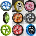 thumbnail image 3 of Roue de Scooter 2pcs 5 Pouces Roues Universelles Roues avant de Fauteuil Roulant Roulement 125mm, 3 of 5