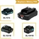 thumbnail image 5 of 2 piezas BL1021B para Makita 12V batería con cargador 10.8V-12V DC10WD DC10SB para batería Makita 12V BL1021B BL1016 BL1041B, 5 of 6