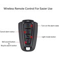 thumbnail image 5 of Luces traseras para bicicleta, alarma inteligente, carga USB, impermeables, control remoto inalámbrico, 5 of 5
