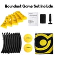 thumbnail image 2 of Set de pelota de playa diurna Blinngo de Roundnet Game con 2 bolas, 2 of 6