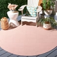 thumbnail image 2 of SAFAVIEH Martha Stewart Hampton Solid Indoor/Outdoor Area Rug, Beige/Terracotta, 6'5" x 6'5" Round, 2 of 9