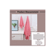 thumbnail image 3 of 4 Pzs Juego Toalla Baño, lana Coral Suave De Alta Densidad rosa/morado, 3 of 4