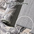 thumbnail image 5 of SIXHOME 5'x7' Area Rugs for Living Room Marble Swirl Abstract Rug Ultra Soft Washable Rugs for Bedroom Anti Slip Durable Carpet Home Decor for Dining Room Gray, 5 of 6