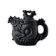 thumbnail image 2 of Tetera de arcilla morada, diseño elegante, hecha a mano, suministros para la ceremonia del té, tetera china. negro, 2 of 9