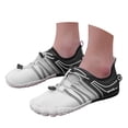 thumbnail image 3 of lnmuld Men Women Barefoot Shoes, Breathable Mesh Shoes for Water Yoga Fitness Hiking Color:White,Size:5.5, 3 of 9
