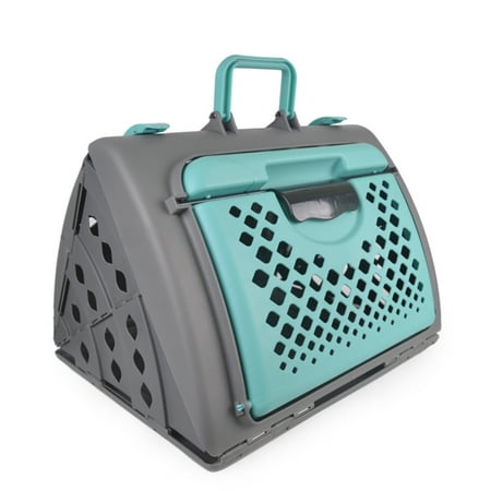 Magshion Pet Carrier Travel Kennel Cage Bed Crate Car Kennel for Cat Small Dogs Rabbit (Best Cat Crate For Car Travel)