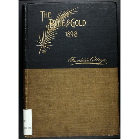 (Custom Reprint) Yearbook: 1898 Franklin College - Almanack Yearbook (Franklin IN)