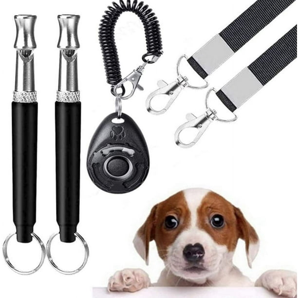 Suministros de adiestramiento para mascotas Juego de silbatos para perros Silbato para perros Silbato para perros Silbato ultrasónico para perros Silbato para perros (paquete 3)