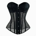 thumbnail image 3 of Jsaierl Corset Tops for Women Plus Size Sleeveless Gothic Renaissance Corset Retro Bodysuit Corsets Casual Bustier Shapewear, 3 of 10