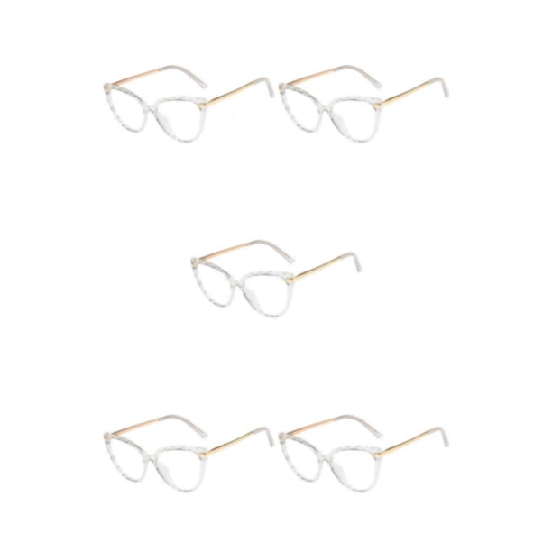 Gafas de Metal Qarigey 1 Par para Mujer Reemplazo Universal HD Elegante a Prueba de Sol