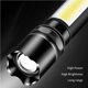 thumbnail image 3 of Linterna De Luz Led Fuerte Luz Lateral Luz De Trabajo Carga Usb Linterna Exterior Con Tres Modos De Luz Impermeables Para Acampar Senderismo sonducket HA019527-00, 3 of 7