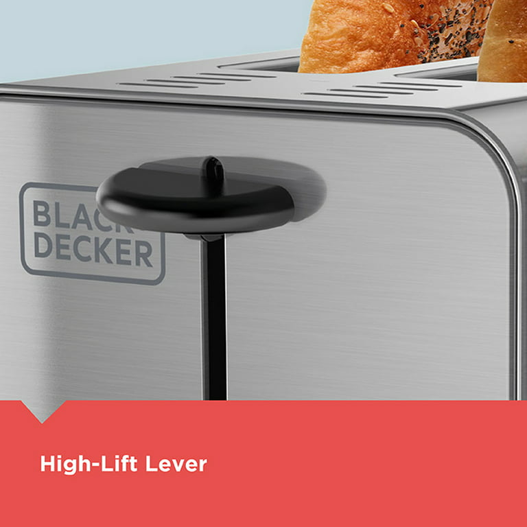 Black+decker 2 Slice Stainless Steel Toaster