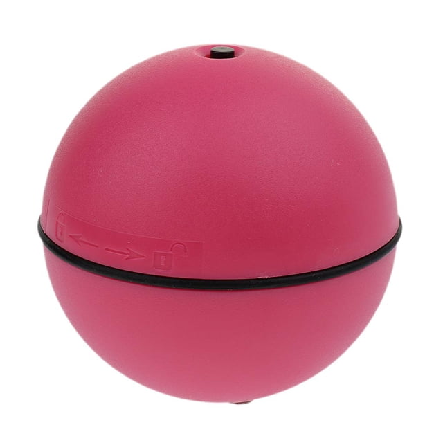 Esquirla Balle Roulante Automatique Interactive pour Chats et Chiens pour Chaton Chiot Rouge