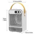 thumbnail image 2 of Oliegs Mini USB Battery Powered Functional Small Air Cooler For Spray Dormitory Desktop Air Humidification, 2 of 5