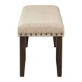thumbnail image 5 of Ashley Furniture Rokane Dining Bench with Nailhead Trim in Light Brown, 5 of 5
