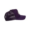 thumbnail image 4 of Adult Mario Hat Trucker Cosplay Costume Plummer Bros Cap, Purple L, 4 of 4