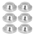 thumbnail image 1 of 6pcs Round Base Floor Flange Railing Post Holder Galvanized Stainless Steel Railing Column, 1 of 8