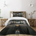 thumbnail image 3 of Ambesonne Industrial Quilted Bedspread Set 2 Pcs, Derelict Place, Twin Size, Multicolor, 3 of 6