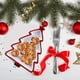 thumbnail image 4 of Electrodomésticos Platos de cerámica tridimensionales pintados a mano con forma de árbol de Navidad, platos de desayuno, platos de postre y aperitivos, vajilla navideña, plato de cerámica, 4 of 6