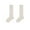Beige, variant on yillto Girls Cotton Socks Knee Length School Uniform Soft Comfy Crew Socks Stretchy High Socks
