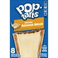 thumbnail image 6 of Pop-Tarts Frosted Banana Bread Toaster Pastries, Breakfast Foods, Shelf-Stable, 13.5 oz (8 Count), 6 of 9