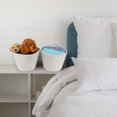 thumbnail image 3 of PiccoCasa Foldable Storage Basket Bin 2Pcs, Woven Organizer with Handles White, 3 of 8