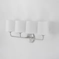 thumbnail image 3 of Bristol 4 - Light Satin Nickel / Silver Modern / Transitional Incandescent Glass And Steel, 3 of 4