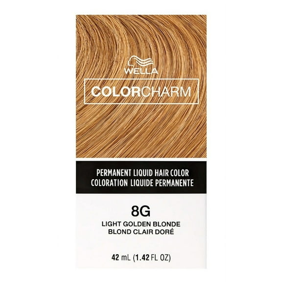 Wella Color Charm Liquid 8G/0841 Light Golden Blonde (Pack of 2)