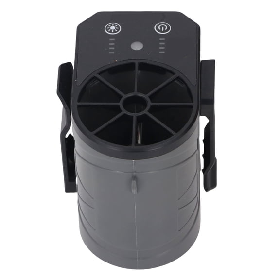 Ventilateur de Taille, Ventilateur à Ceinture Portable Rechargeable par USB à 4 Vitesses Réglables avec Lumière DEL pour les Tâches Ménagères en Plein Air et le Camping