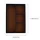 thumbnail image 3 of 1Pc Leather Keys Desktop Storage Box Separate Storage Tray for Sundries, 3 of 3