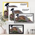 thumbnail image 4 of Designart 'Close Up Of Vintage Countryside Birds' Farmhouse Framed Art Print, 4 of 4