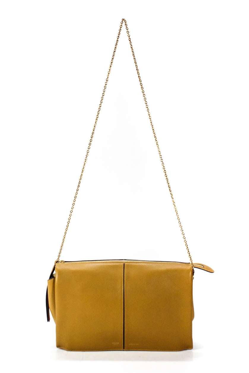 celine triangle clutch bag