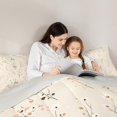 thumbnail image 4 of Manfei Vintage Country Floral Full Size Comforter Sets,Rustic Flower Bedding Comforter Set,Natural Plant Bedding Sets For Teens,Breathable Home Decor Reversible,3pcs, 4 of 7