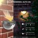 thumbnail image 4 of 6 Piezas de Luz Solar de Pared 6 Luces LED para Cercas, Luces Exteriores para JardíN, BalcóN, Luz de Paso, Luz de DecoracióN, Luz Solar CáLida, 4 of 10