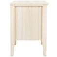 thumbnail image 6 of SAFAVIEH Sondra Traditional 2 Drawer Nightstand,Bleached White/Gold, 6 of 14