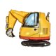 thumbnail image 2 of Globo de aluminio amarillo Yuarrent 29.5inch, 2 of 6