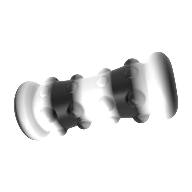 Balle de Massage de Décompression en Silicone Roue Jouet pour Soulager le Stress de la Main Anxiété Évent
