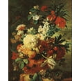 thumbnail image 2 of Unknown 26x32 White Modern Wood Framed Museum Art Print Titled - Classic Floral, 2 of 4