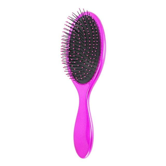 Cepillo acolchado antiestático jinwen para cabelludo Cepillo roja Cepillo para el cabello desenredado acolchado