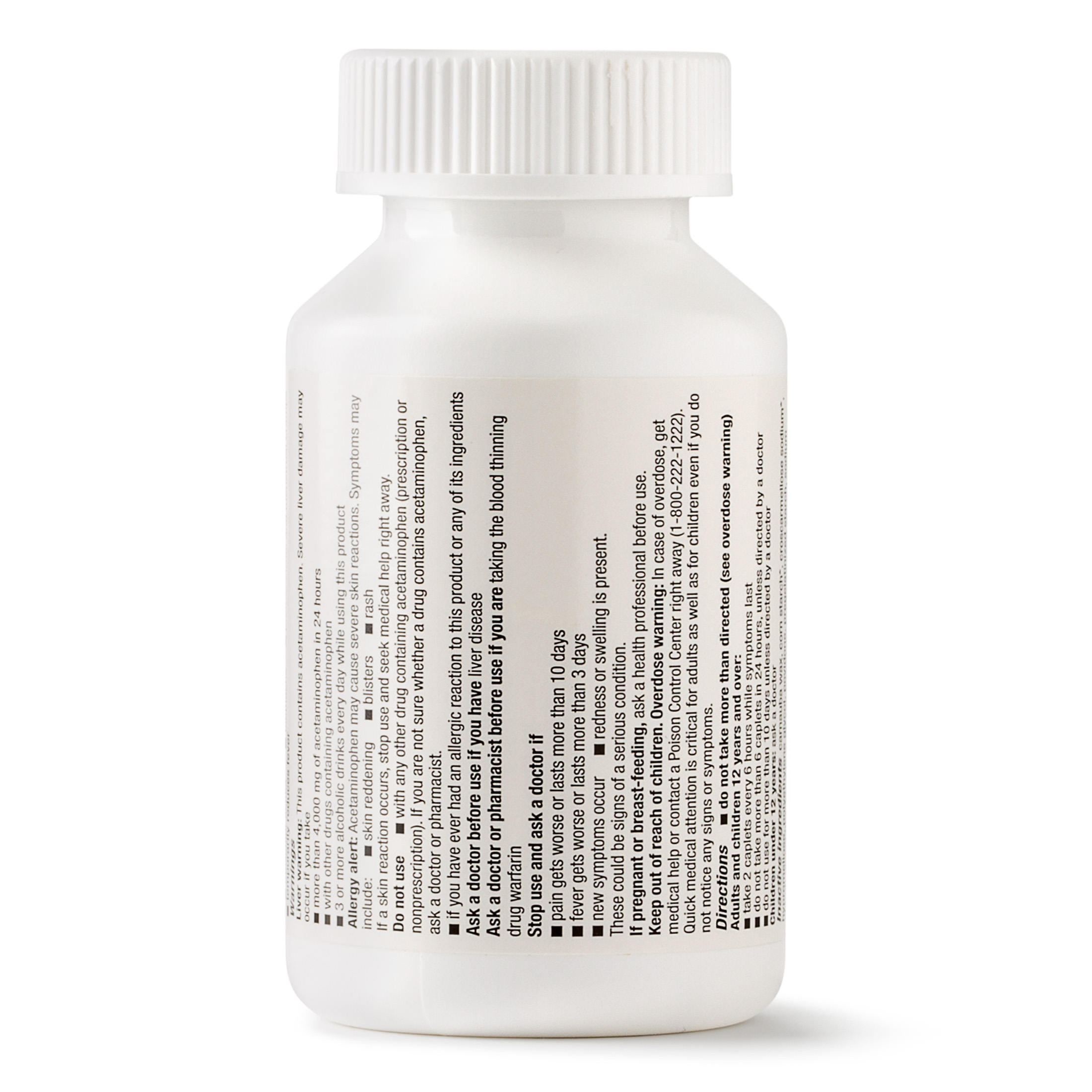 Equate Extra Strength Acetaminophen Caplets, 500 mg, 250 Ct, 2 Pk - image 4 of 7