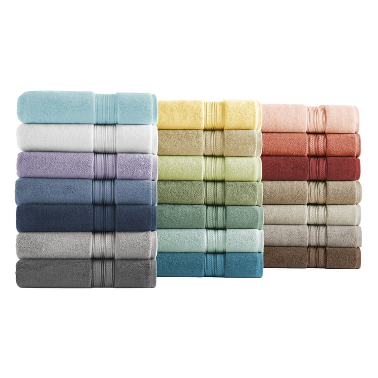 Soft Silver Bath Sheet Better Homes Gardens Thick and Plush Towel Collection Walmart