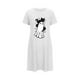 thumbnail image 5 of Camisón corto de talla grande para mujer, camisón de manga corta con estampado de pecho a la moda, camisón para mujer, 5 of 5
