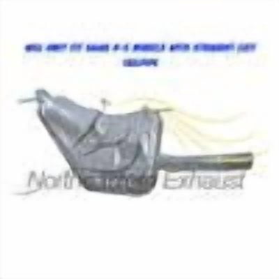 Northeastern Exhaust | Exhaust Muffler Fits 1999–2009 Saab 9-5 2.3L Turbocharged Sedan | Direct-Fit Replacement