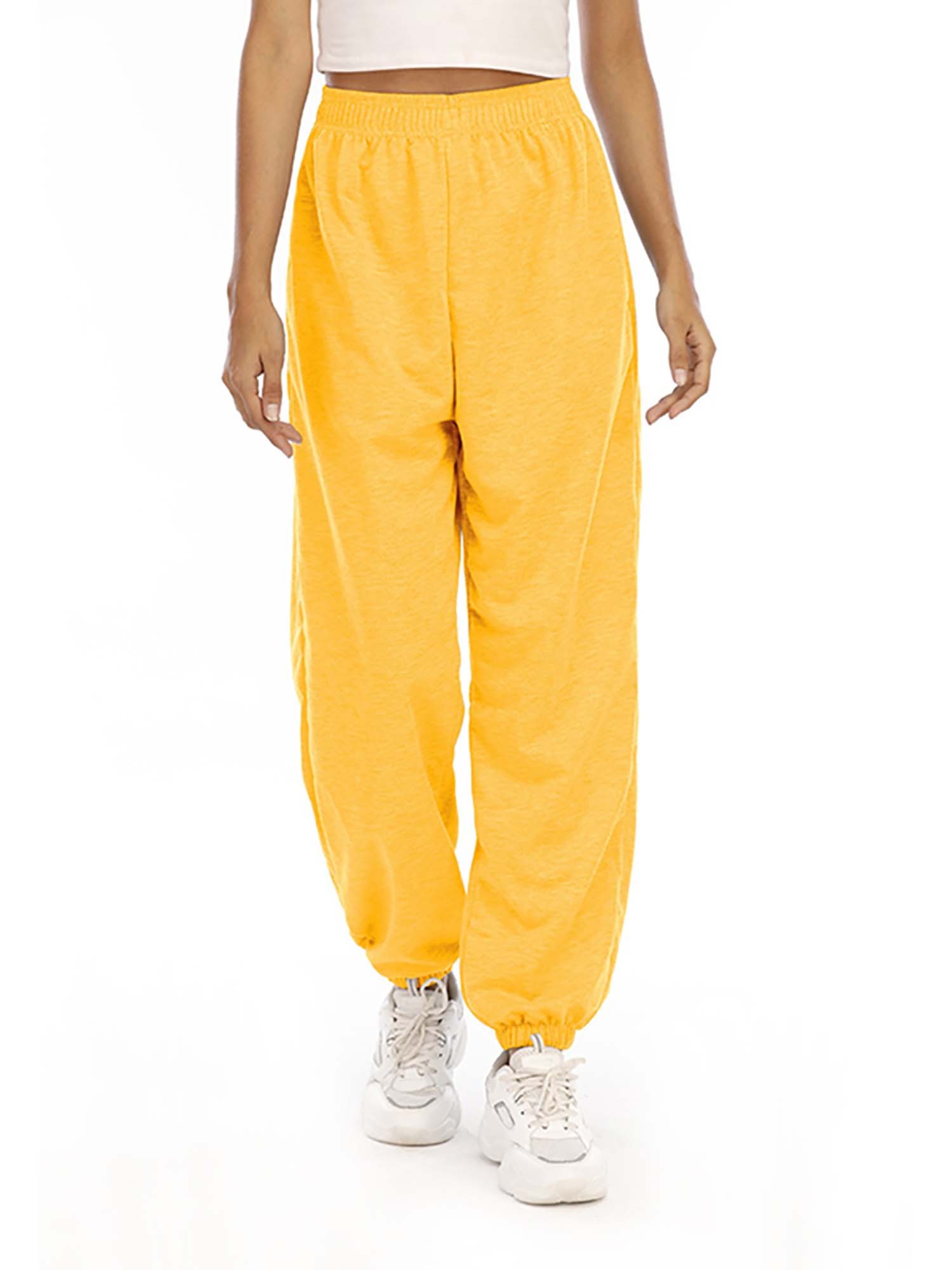 Yellow sweatpants walmart Clearance