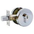 thumbnail image 1 of Round Deadbolt, Satin Nickel - Zamak, 1 of 1