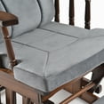 thumbnail image 4 of Comfort Deluxe Glider Chair and Ottoman Set Grey, 4 of 8