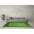 thumbnail image 3 of Ahgly Company Indoor Rectangle Oriental Green Industrial Area Rugs, 6' x 9', 3 of 4
